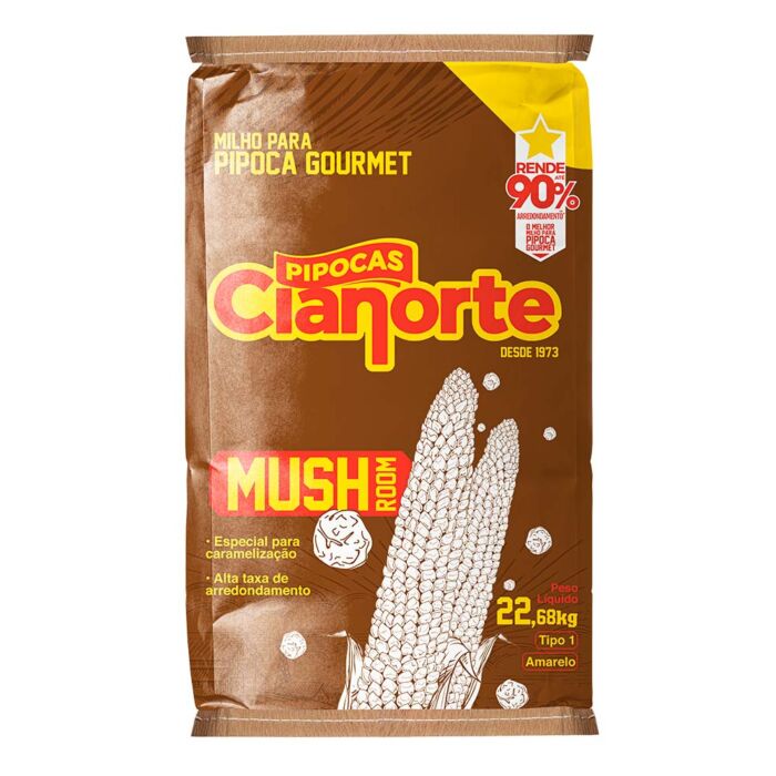 Mush 90% Milho Tipo Mushroom 22,68 kg