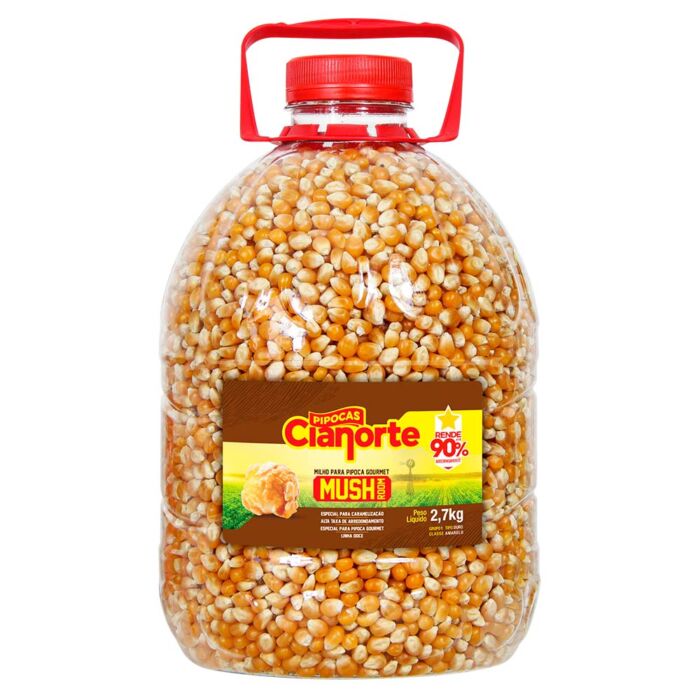 Mush 90% Milho Tipo Mushroom 2,7kg